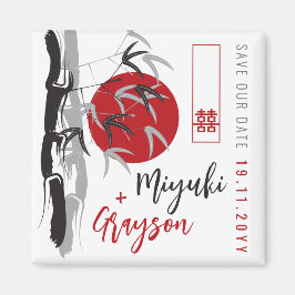 オリエンタルサンライズゼンバンブーガーデンア結婚ジアンズ マグネット