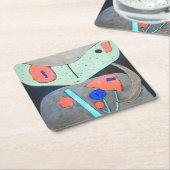 オリエンタルシアター姿ポール・クレー スクエアペーパーコースター (アングル)