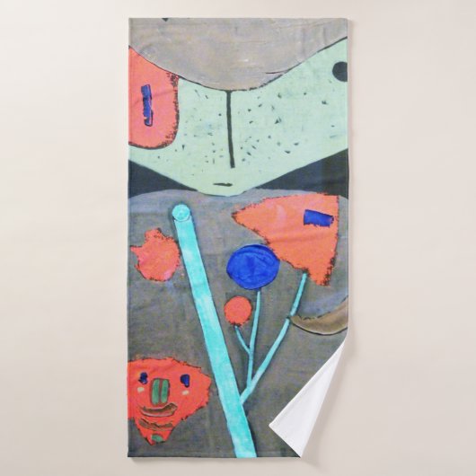 オリエンタルシアター姿ポール・クレー バスタオル (バスタオル)