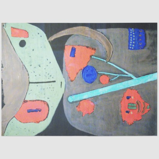 オリエンタルシアター姿ポール・クレー 薄葉紙 (正面)