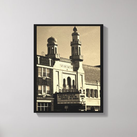 オリエンタルシアター キャンバスプリント (正面)