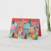 オリエンタルシティの宗教的なクリスマス シーズンカード (正面)