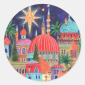 オリエンタルシティクリスマスホリデー ラウンドシール (正面)