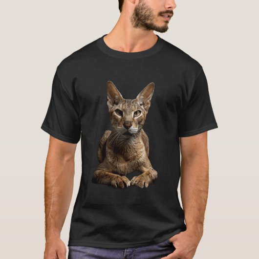 オリエンタルショートヘア Tシャツ (正面)