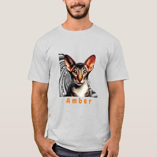 オリエンタルショートヘアTシャツ Tシャツ (正面)