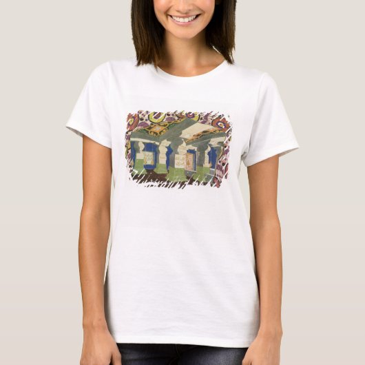 オリエンタルシーナリーデザイン(カラーリトボ) 2 Tシャツ (正面)