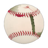 オリエンタルスタイルロータス 野球ボール (裏面)