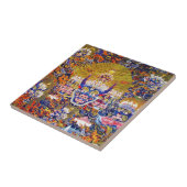 オリエンタルタンカクールヤマナタカ死神タトゥー タイル (側面)