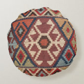 オリエンタルターキッシュカーペット ラウンドクッション (裏面)