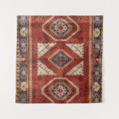 オリエンタルターキッシュペルシアカーペットレッド タペストリー (正面)