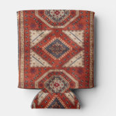 オリエンタルターキッシュペルシアカーペットレッド 缶クーラー (裏面)