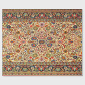 オリエンタルターキッシュペルシャアゼルバイジャンカーペット ラッピングペーパー (フラット)