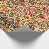 オリエンタルターキッシュペルシャアゼルバイジャンカーペット ラッピングペーパー (角)