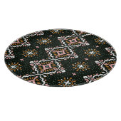 オリエンタルダマスク：ヴィンテージタラベラモザイク。 カッティングボード (角)