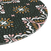 オリエンタルダマスク：ヴィンテージタラベラモザイク。 カッティングボード (角)