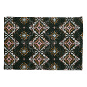 オリエンタルダマスク：ヴィンテージタラベラモザイク。 枕カバー (裏面)