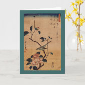 オリエンタルツバメリアとワルブラー カード (黄色い花)