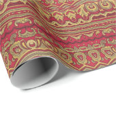 オリエンタルデコール：抽象芸術クローズアップ ラッピングペーパー (ロールコーナー)
