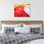 オリエンタルデザイン傘キャンバスプリント キャンバスプリント (インサイチュ (寝室))