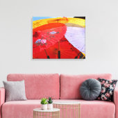 オリエンタルデザイン傘キャンバスプリント キャンバスプリント (インサイチュ (リビング))