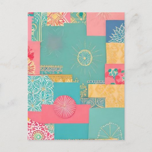 オリエンタルデザイン ポストカード (正面)