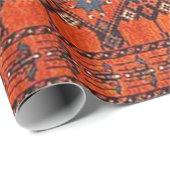 オリエンタルトルコのペルシャ柄 ラッピングペーパー (ロールコーナー)