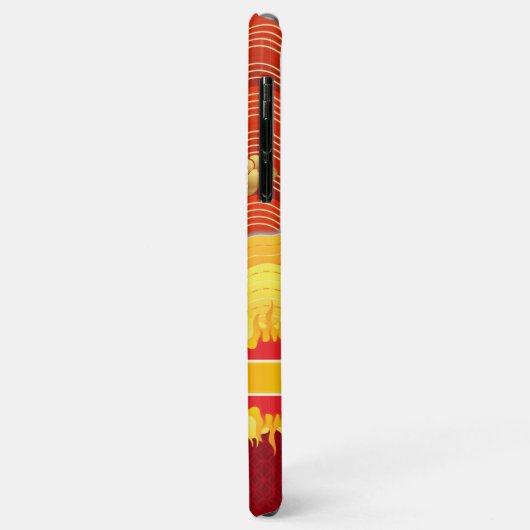 オリエンタルドラゴン/w金ゴールドクラウド&ファイア Case-Mate iPhoneケース (裏面/左)