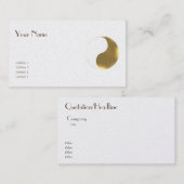 オリエンタルバランスグランジ- golden&white 名刺 (正面/裏面)