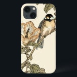オリエンタルバード、ブランチに止まる iPhone 13ケース<br><div class="desc">このアートプリントは、枝に刺さったオリエンタルバードの鮮明なイメージを映し出す。その下には色彩精度の高いオレンジ色の花がある。オリエコンテンポラリーントアートのアートのプリントは伝統的インスパイアあなたの家の壁にキャラクターを追加する。</div>