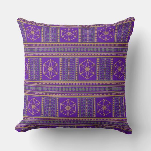 オリエンタルパターン装飾用クッションXI クッション (正面)