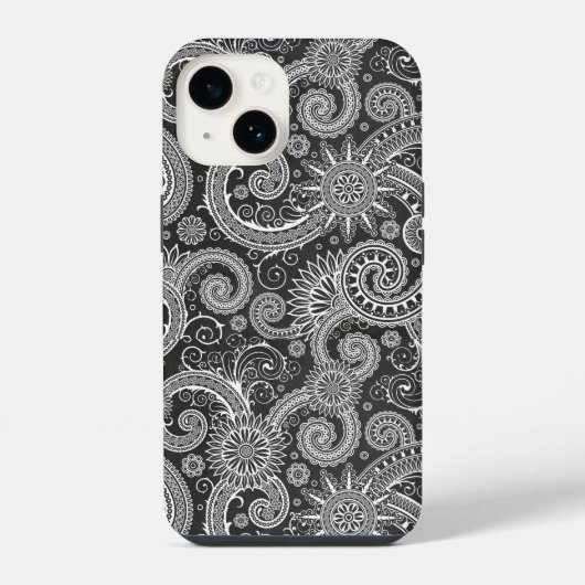 オリエンタルパターン iPhoneケース (裏面)