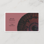 オリエンタルパラソルヨガインストラクター名刺 名刺 (正面)