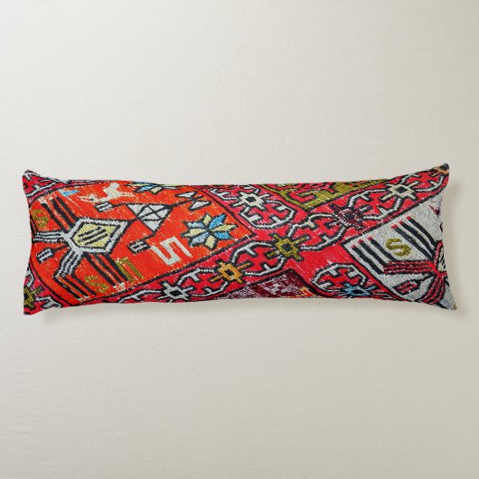 オリエンタルパーシアン、トルコ風デザイン、絨毯 ボディピロー (裏面)