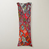 オリエンタルパーシアン、トルコ風デザイン、絨毯 ボディピロー (正面縦)