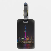 オリエンタルパールタワー – 上海 – ラゲージタグ (裏面縦)