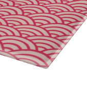 オリエンタルピンク桜恋登り魚鱗 カッティングボード (角)