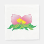 オリエンタルフルーツと花 スタンダードランチョンナプキン (正面)