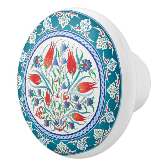 オリエンタルフローラセラミックノブ セラミックノブ (右)