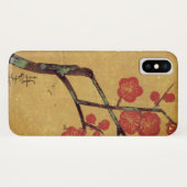 オリエンタルフローラヴィンテージ日本さくらんぼ金ゴールドピンク Case-Mate iPhoneケース (裏面(横))