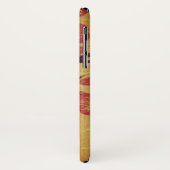 オリエンタルフローラヴィンテージ日本さくらんぼ金ゴールドピンク Case-Mate iPhoneケース (裏面/左)