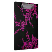 オリエンタルフローラ日本さくらんぼ咲きブラックピンク クリップボード (右)