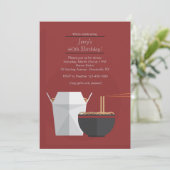 オリエンタルフードの招待状 招待状 (スタンド正面)