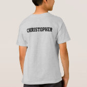 オリエンタルブラックジャパン井上門オリエンタルアート Tシャツ (裏面)