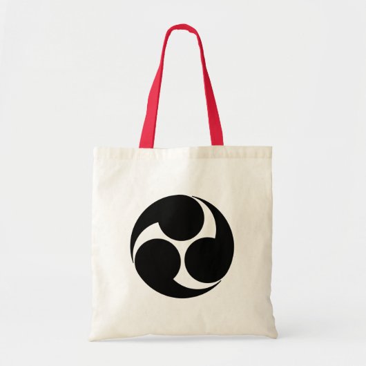 オリエンタルブラック小早川日本巴門美術 トートバッグ (正面)