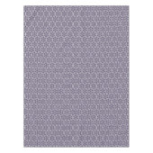 オリエンタルブルーターキッシュロゼット幾何学ベクトルアート テーブルクロス (正面)