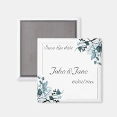 オリエンタルブロッサム日付を保存するマグネットテンプレート マグネット (正面/裏面)