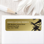 オリエンタルブ葉サブ金ゴールド住所 シール (インサイチュ)