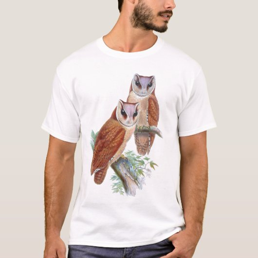 オリエンタルベイバーンフクロウ Tシャツ (正面)