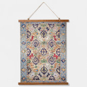 オリエンタルペルシアアンティークプリント 吊り下げ型タペストリー (正面)