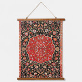 オリエンタルペルシアサルティングカーペットプリント 吊り下げ型タペストリー (正面)